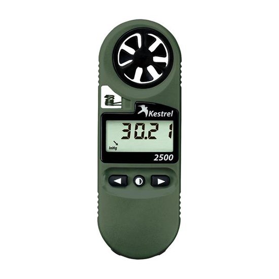 KESTREL 2500NV WEATHER METER DIG ALTIMETER - Hunting Accessories